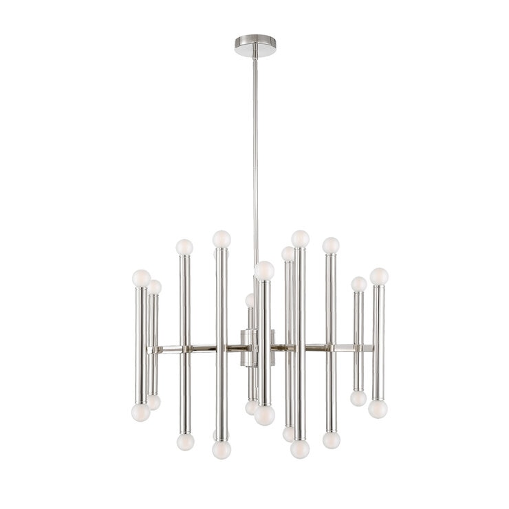 Empire Lighting, Lámpara Colgante Melrose Acabado Níquel Empire Lighting, Lámpara Colgante Melrose Acabado Níquel