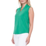 S.C. & CO. Blusa para Dama Verde