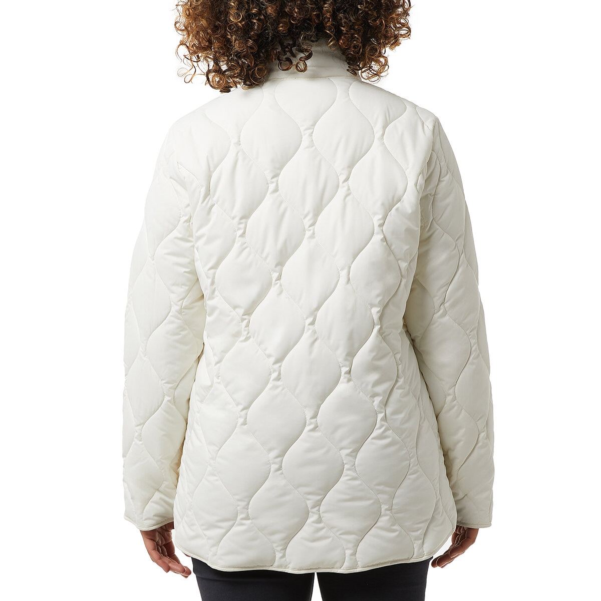 32 Degrees Chamarra para Dama Crema Mediana