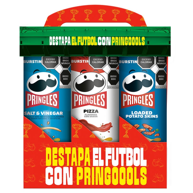 Pringles World Cup Papas Surtidas 6/158 g Pringles World Cup Papas Surtidas 6/158 g