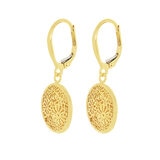 Aretes, Oro Amarillo de 14K Aretes, Oro Amarillo de 14K
