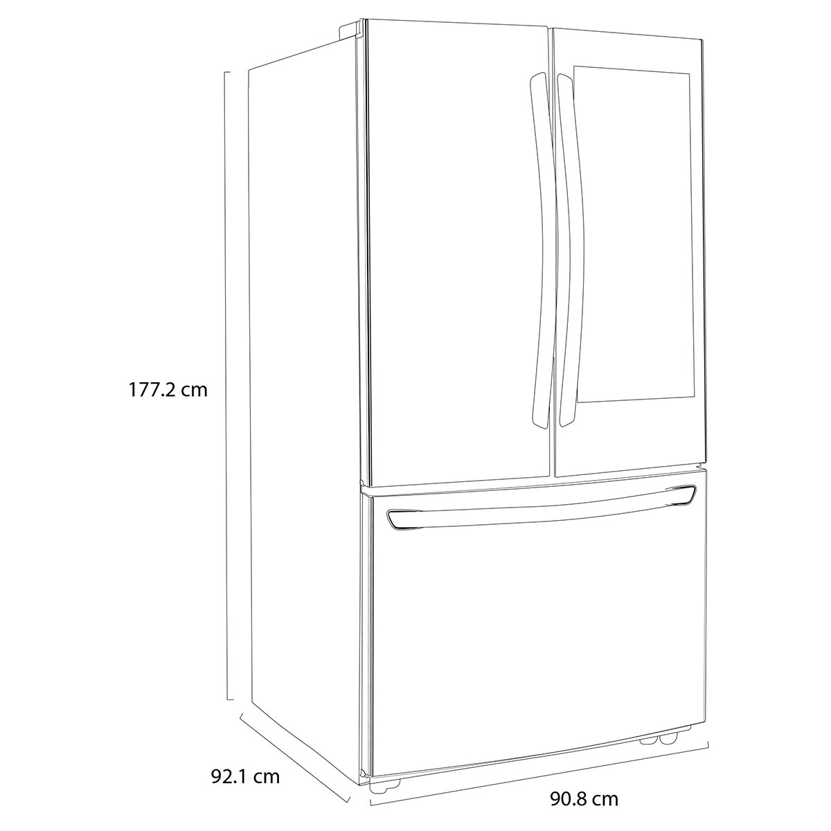 LG Refrigerador 29' French Door Instaview