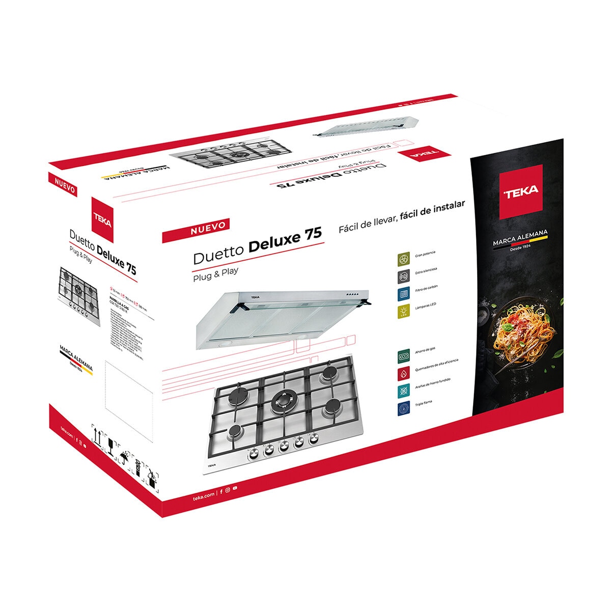 Teka Combo Parrilla + Campana De 75 cm
