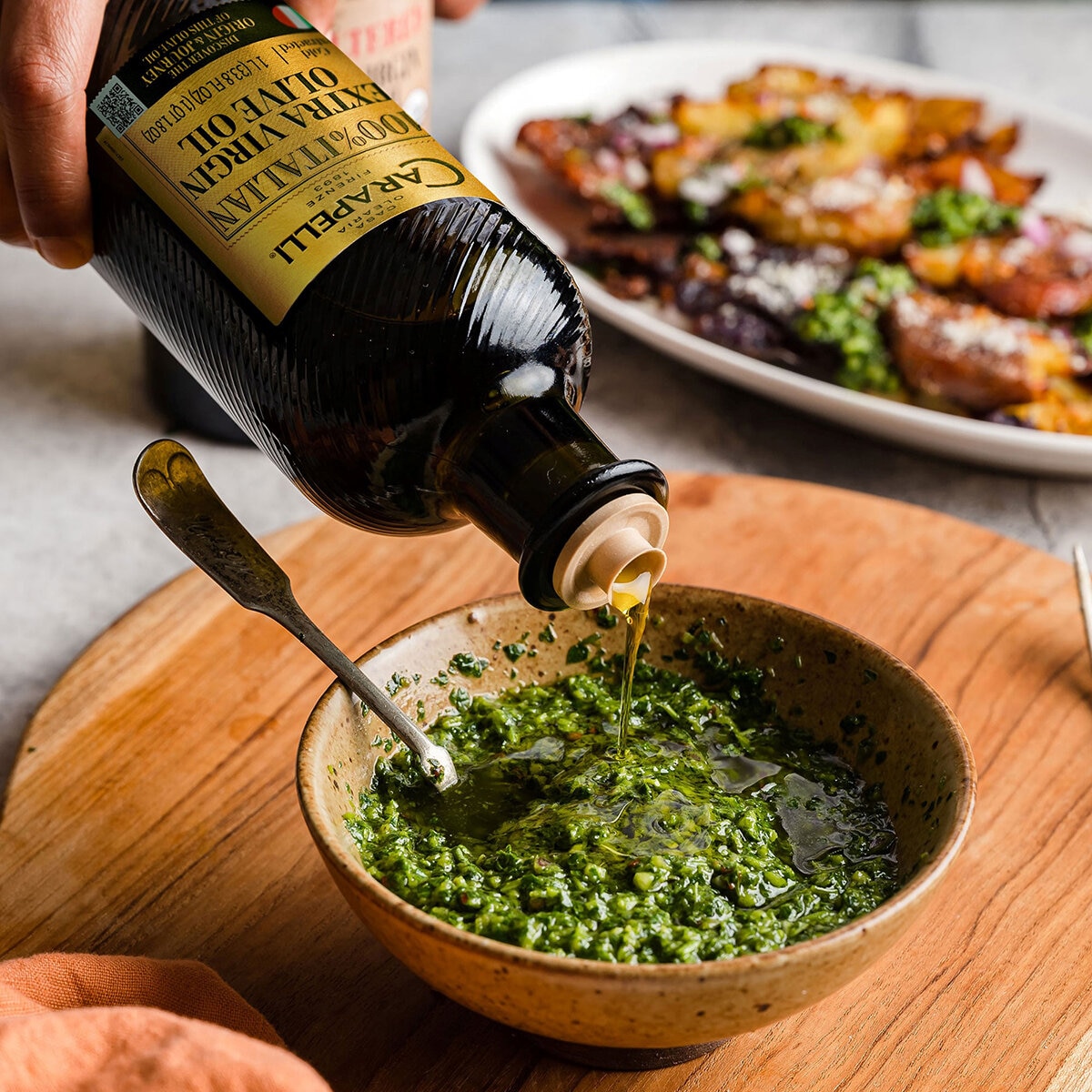 Carapelli Il Nobile Aceite de Oliva Extra Virgen 1 l