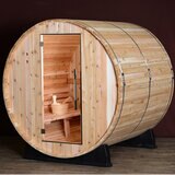 Sauna con Diseño de Barril Almost Heaven Morgan, 4 Personas Sauna con Diseño de Barril Almost Heaven Morgan, 4 Personas