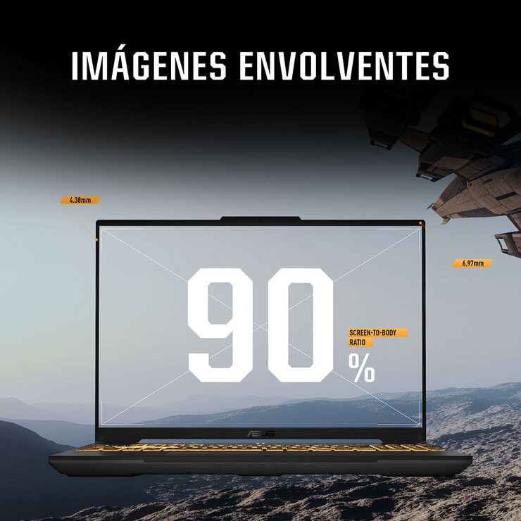 ASUS TUF Gaming F16 Laptop 15.6" Full HD Intel Core i5 8GB 512GB SSD + Mochila + Mouse