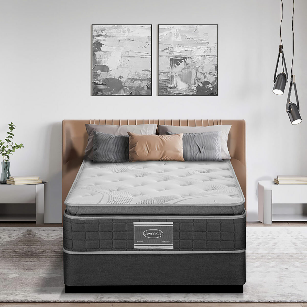 América, Whistler, Colchón Individual