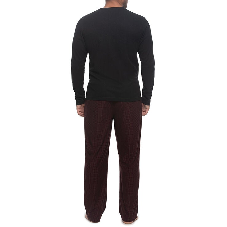 Buffalo David Bitton Pijama para Caballero Rojo Extra Grande