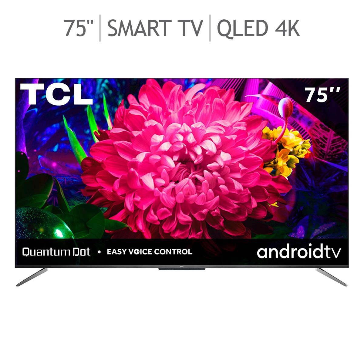 TCL Pantalla 75" QLED 4K UHD Smart TV Costco México