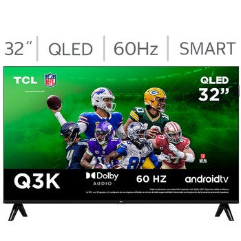 TCL Pantalla 32" QLED FHD Android TV TCL Pantalla 32" QLED FHD Android TV