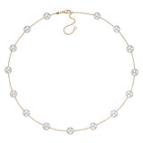 Collar de Perla Cultivada Agua Dulce, 45.72cm, Oro Amarillo de 14K