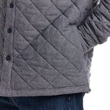 Weatherproof Vintage Sobre Camisa para Caballero Azul solido Extra Grande