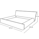 Ikasa, Nobel, Cama Queen Size Ikasa, Nobel, Cama Queen Size
