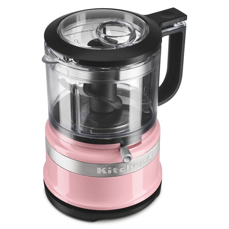 KitchenAid, mini procesador de alimentos, rosa