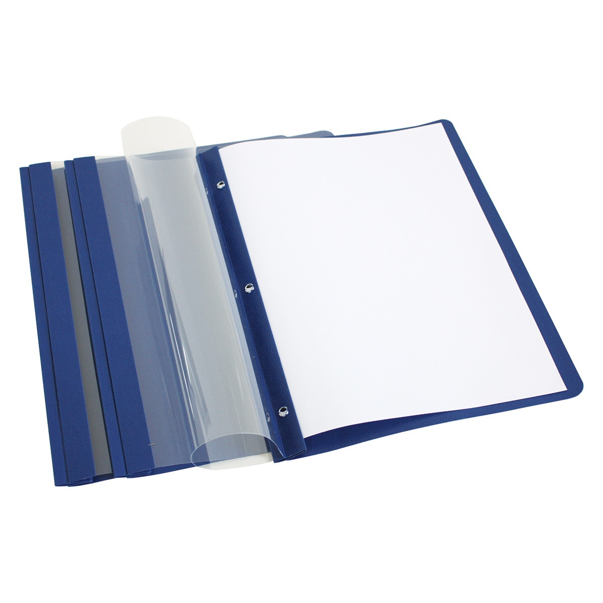 Oxford, Folder Tamaño Carta para Reporte con Broche, Color Azul 50