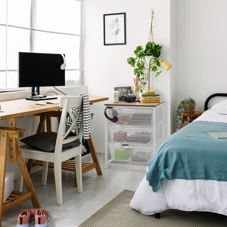 Carrito Rodante de Malla Metálica con 3 Niveles