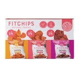 Fitchips Botana Horneada de Vegetales con Chile 12 pzas de 30 g