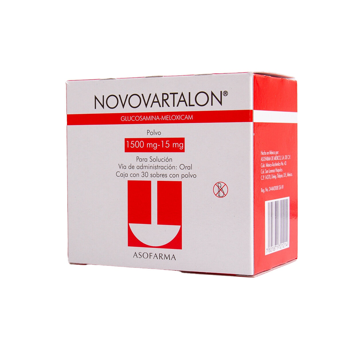 Novovartalon polvo 30 sobres