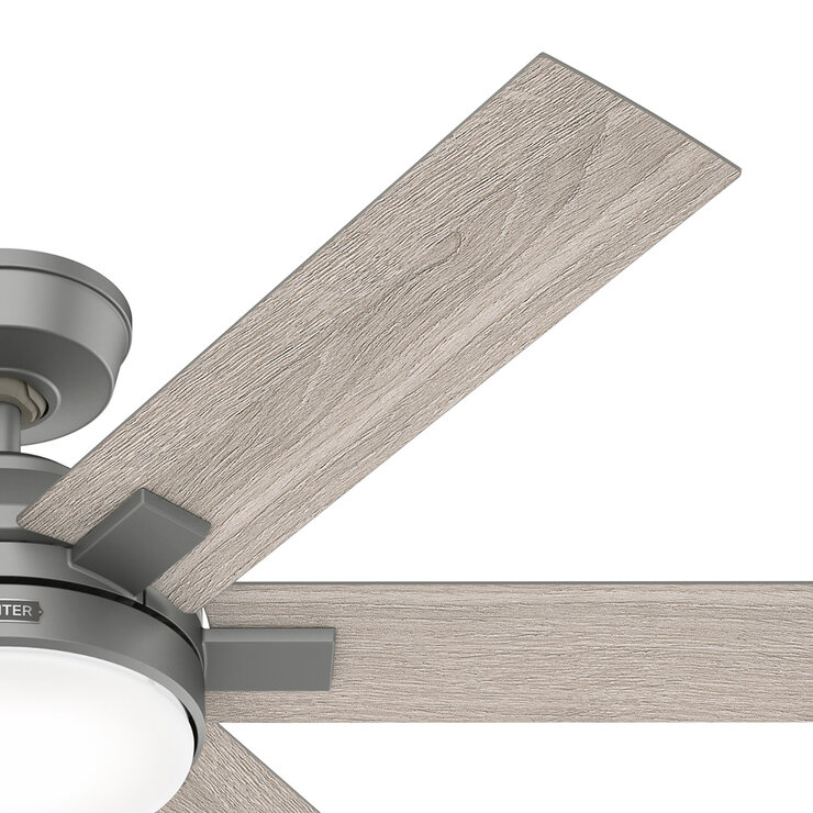 Hunter, Ventilador Georgetown Silver Matte 52" Hunter, Ventilador Georgetown Silver Matte 52"