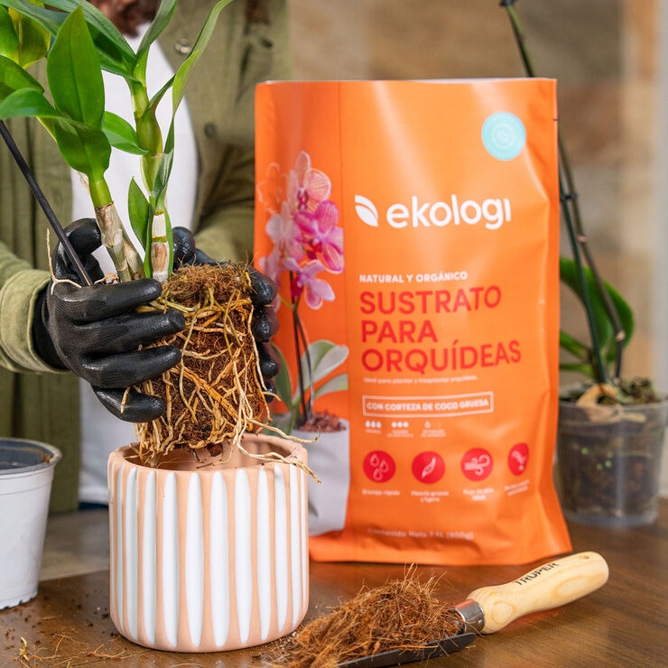 Ekologi, Sustrato para Orquideas 2 piezas de 900g