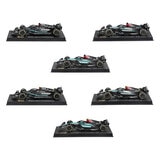 Colección de Autos de Carreras F1 Escala 1:43 Paquete de 6 Pzas. Mercedes AMG Petronas