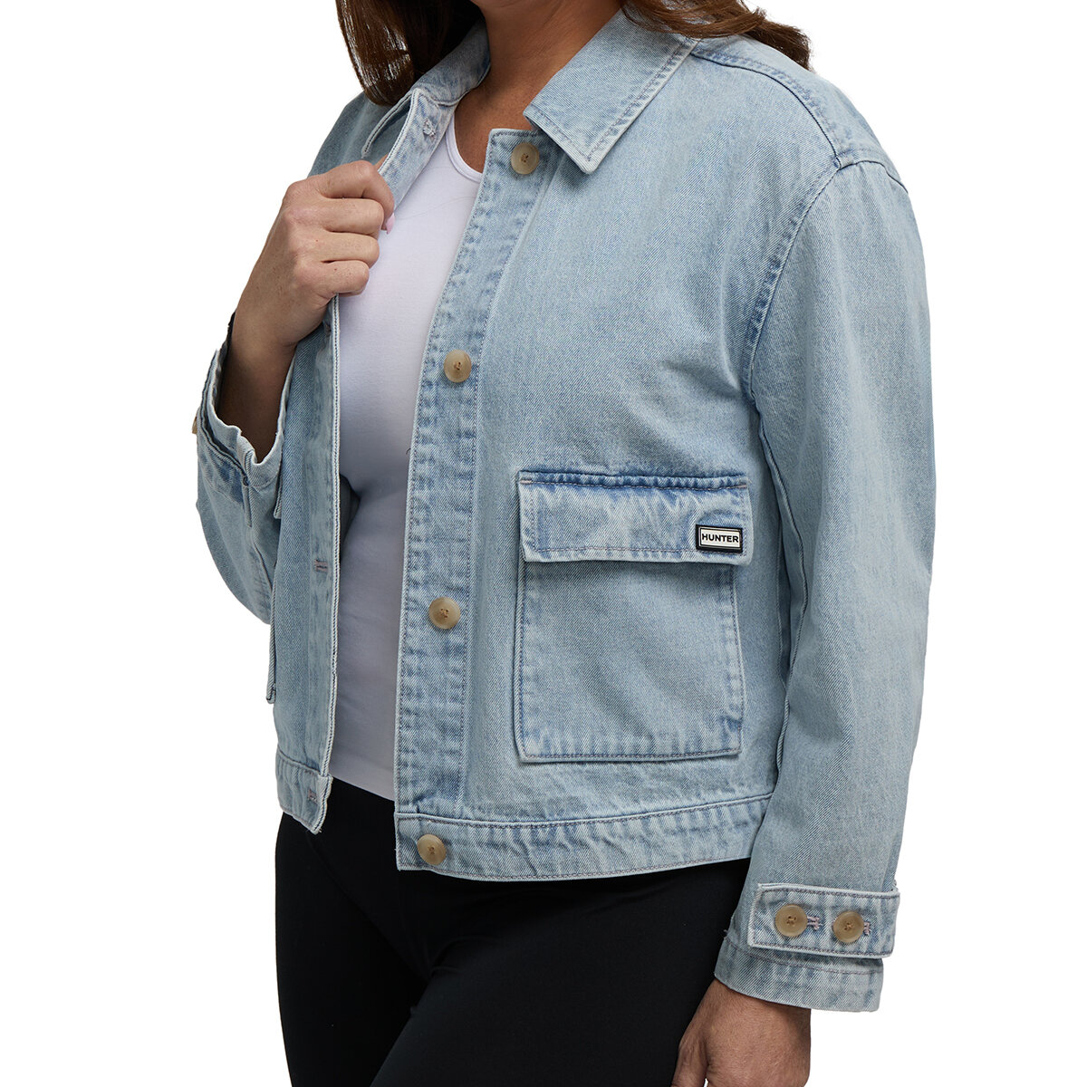 Hunter Chamarra para Dama Azul Chica