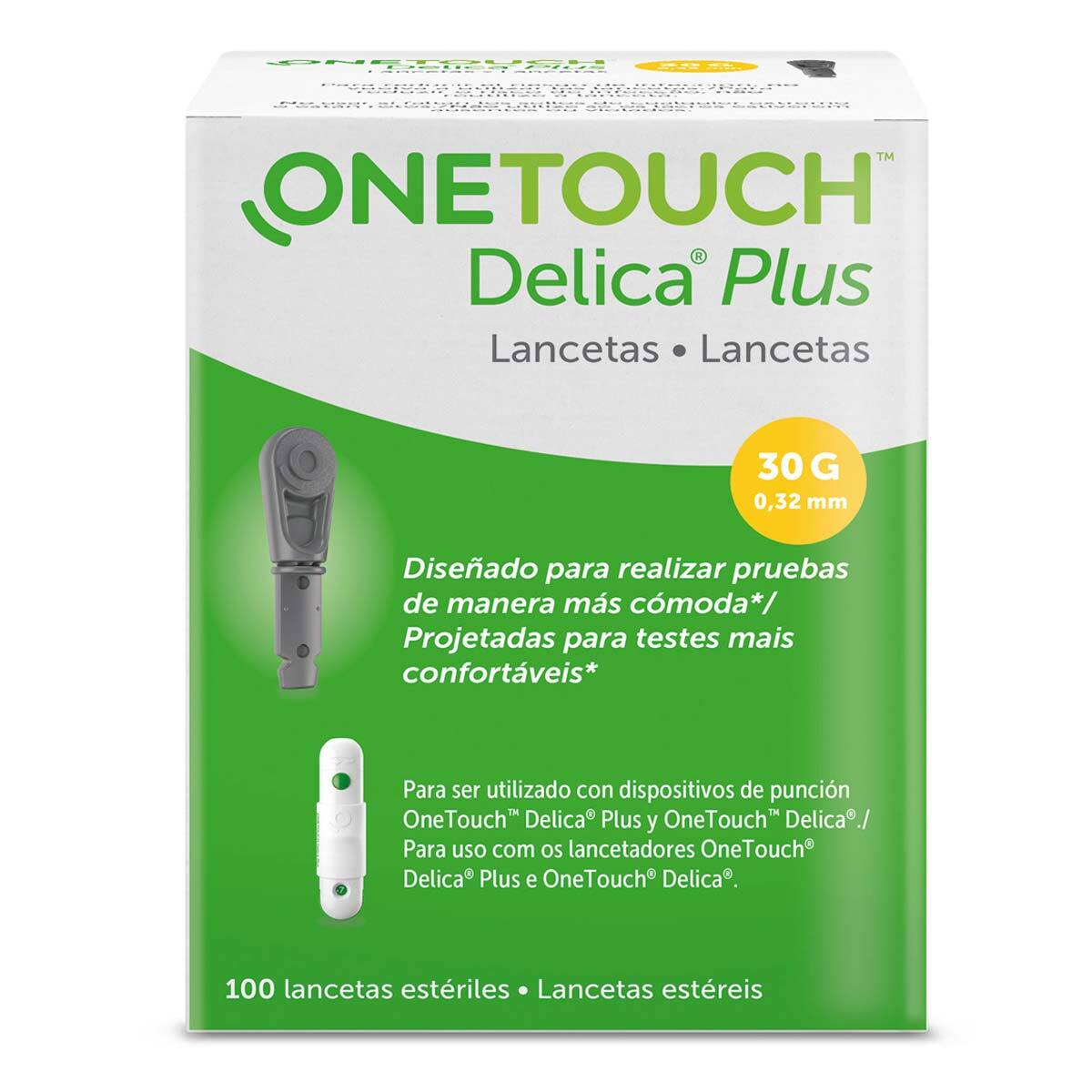 OneTouch Delica Plus 100 Lancetas