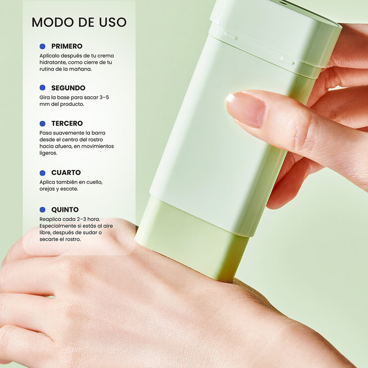 Tocobo Cica Protector Solar en Barra Refrescante 2 pzas