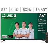 LG Pantalla 86" UHD 4K AI Smart TV