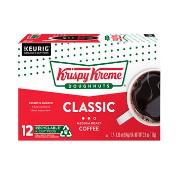 Keurig, Krispy Kreme Classic, 72 cápsulas K-Cup