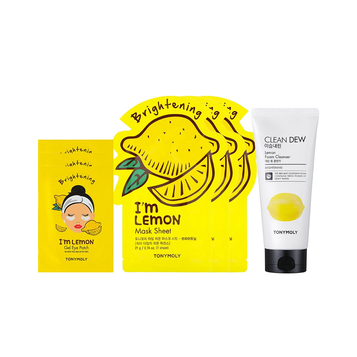 Tony Moly I'm Lemon Pack 7 pzas Anti Manchas Tony Moly I'm Lemon Pack 7 pzas Anti Manchas