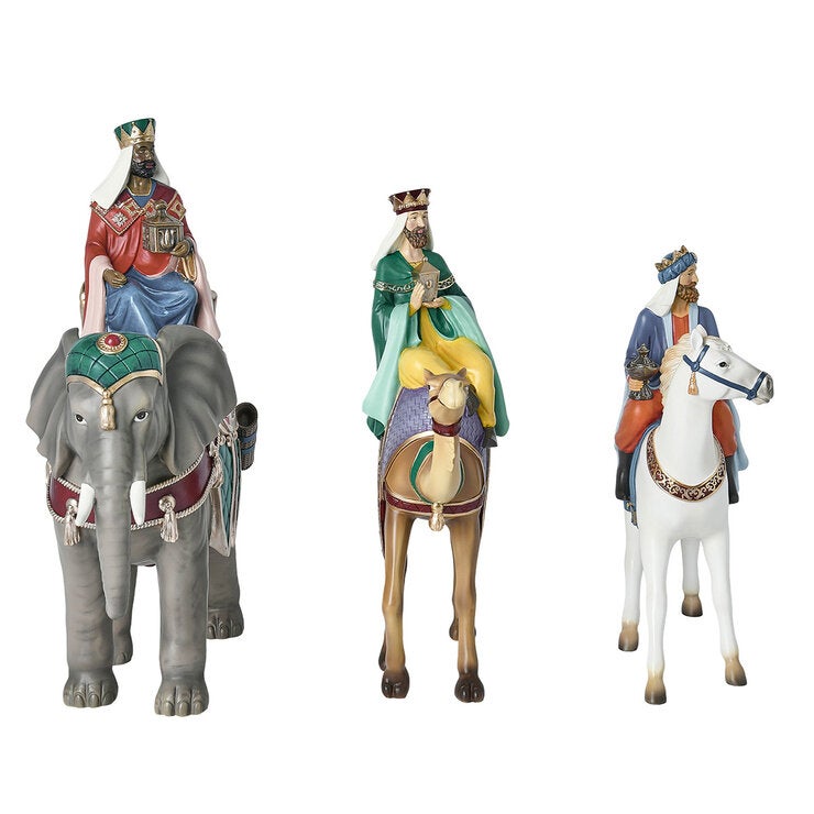 Figuras de los Tres Reyes Magos Figuras de los Tres Reyes Magos