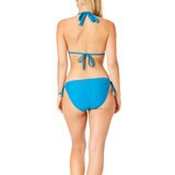 Hurley Traje de Baño Reversible de 2 Piezas para Dama azul extra chica
