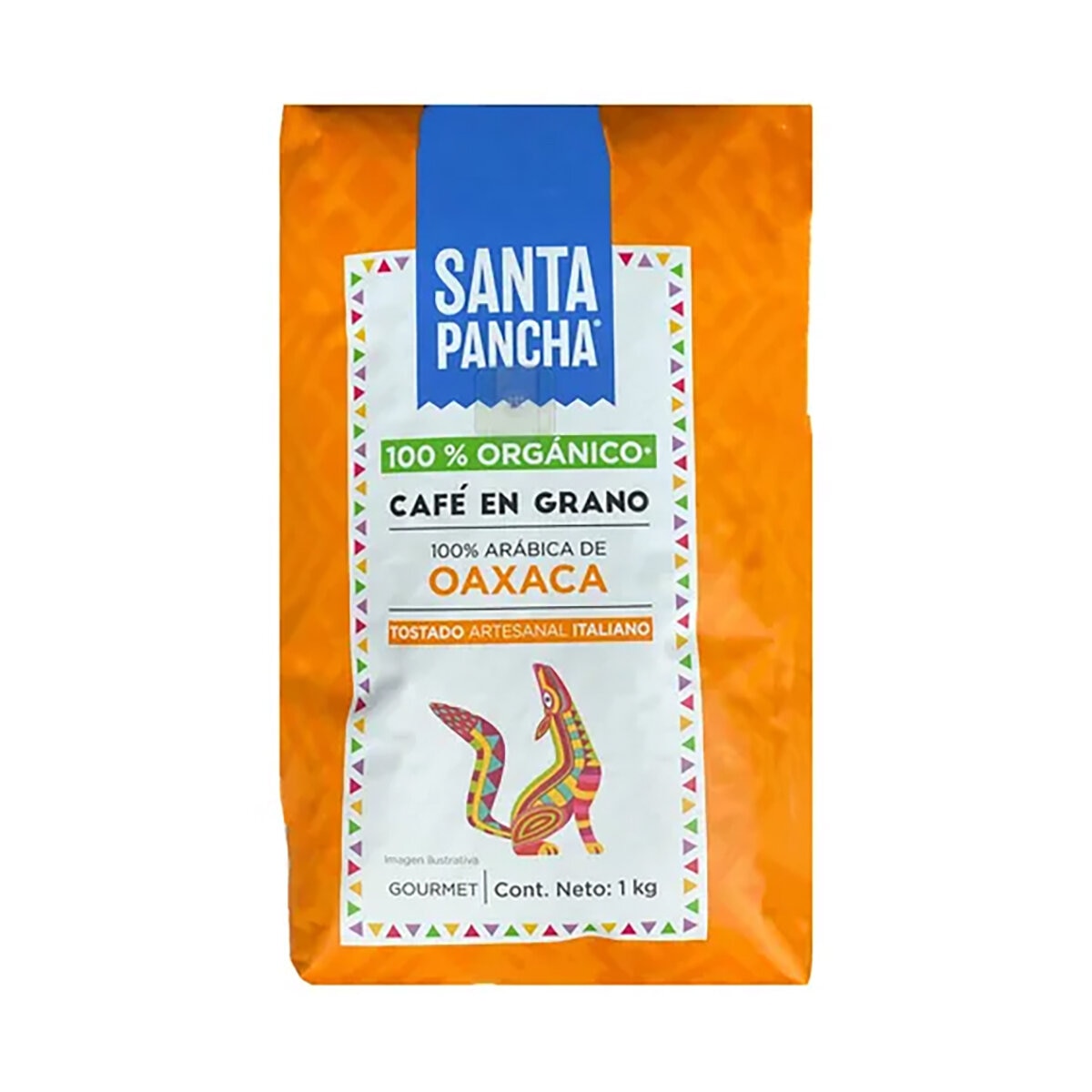 Santa Pancha Café En Grano Orgánico 1 kg