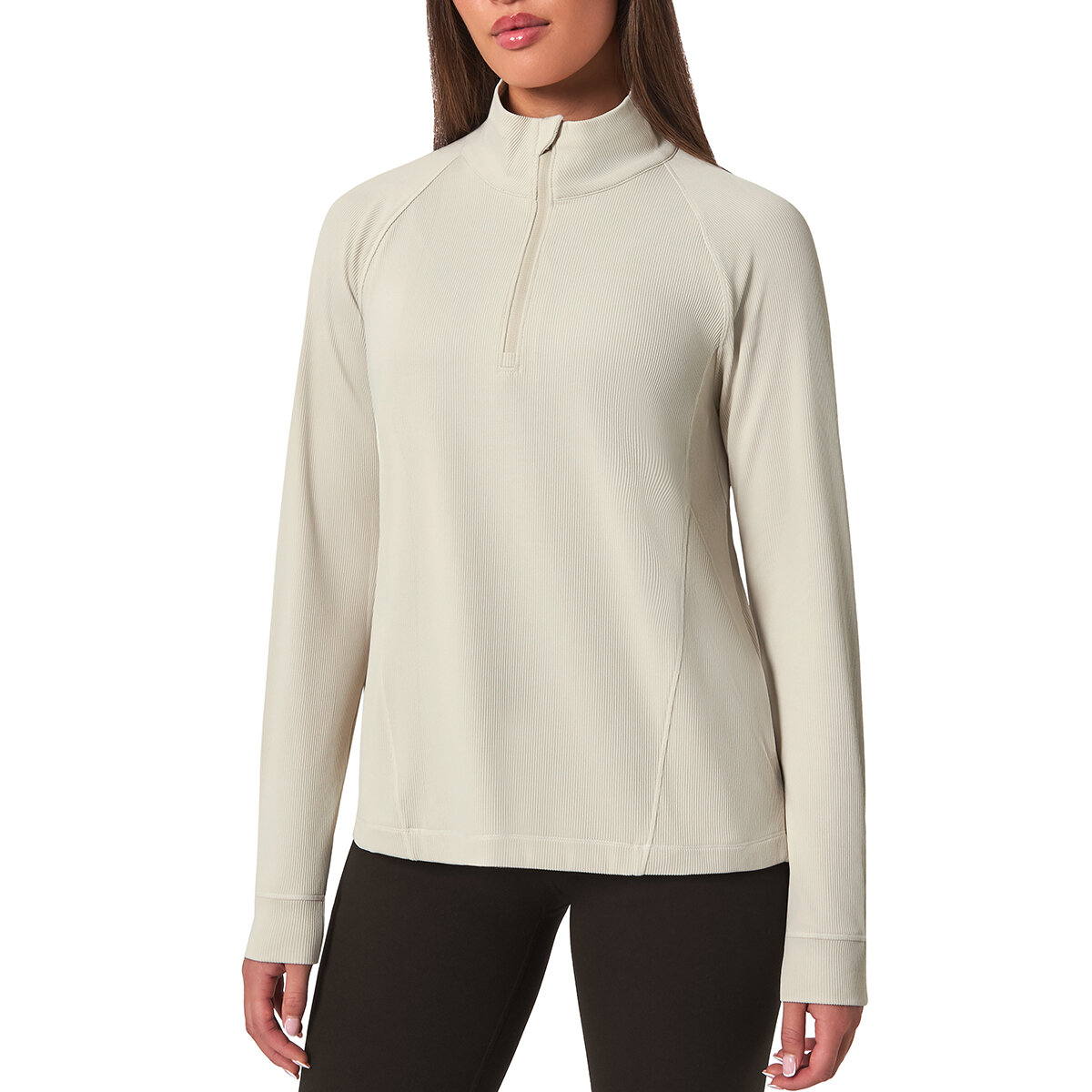 Mondetta Sudadera para Dama Beige EE Grande