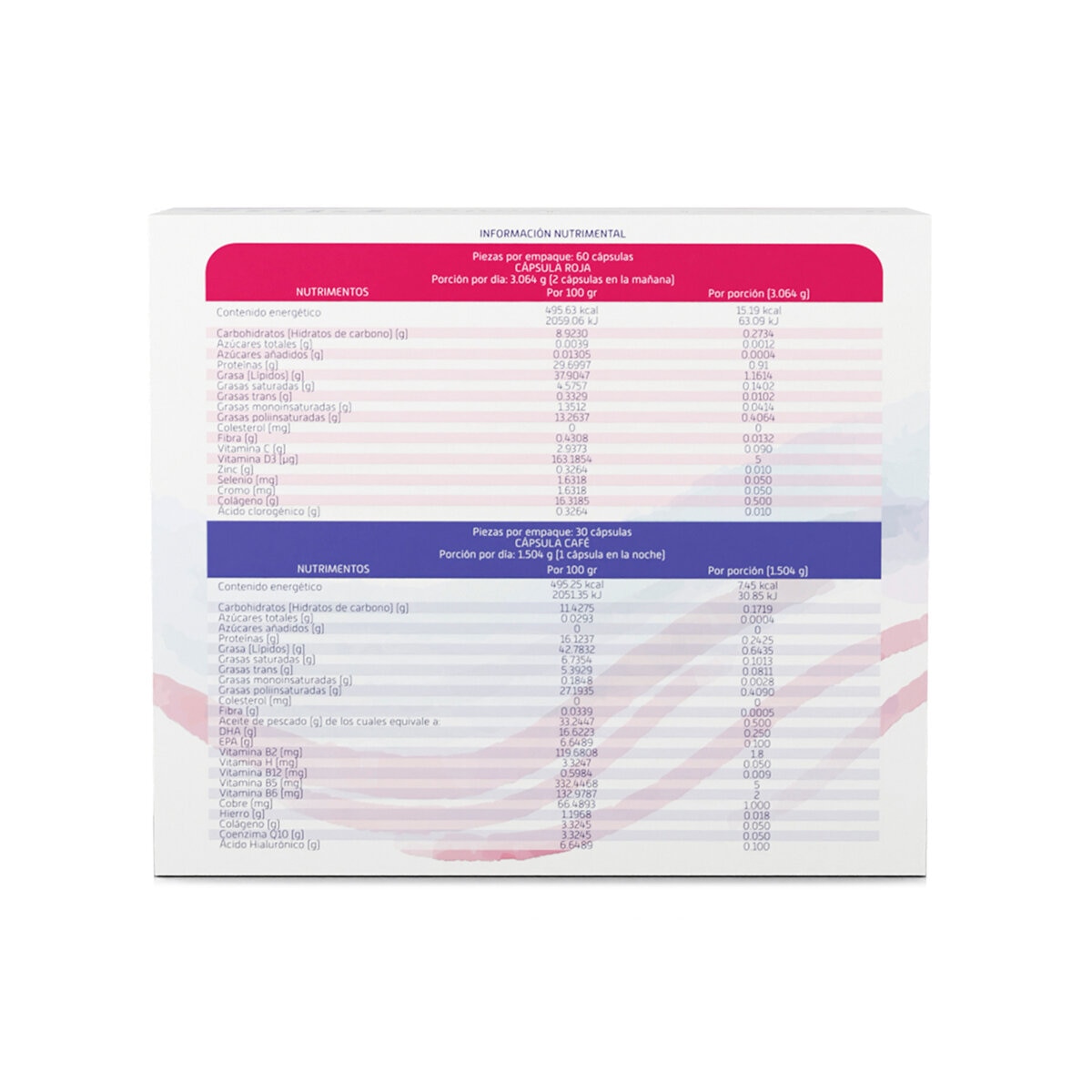 Inversión Femme Plus 60 Cápsulas Rojas y 30 Cápsulas Café