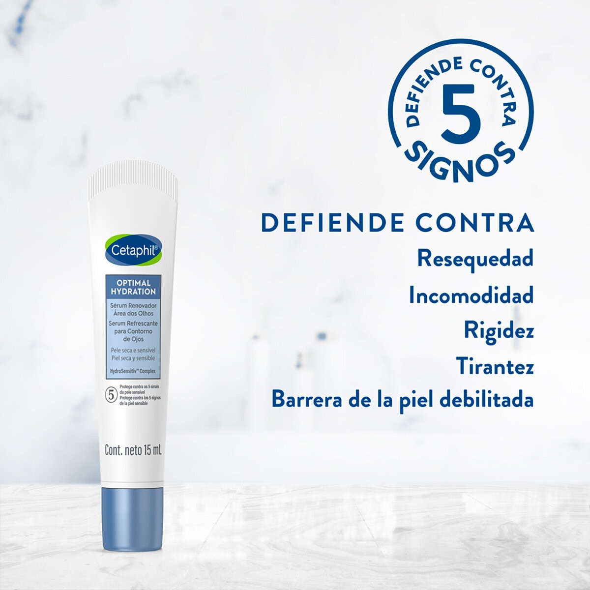 Cetaphil Optimal Hydration Serum Contorno Ojos 15 ml