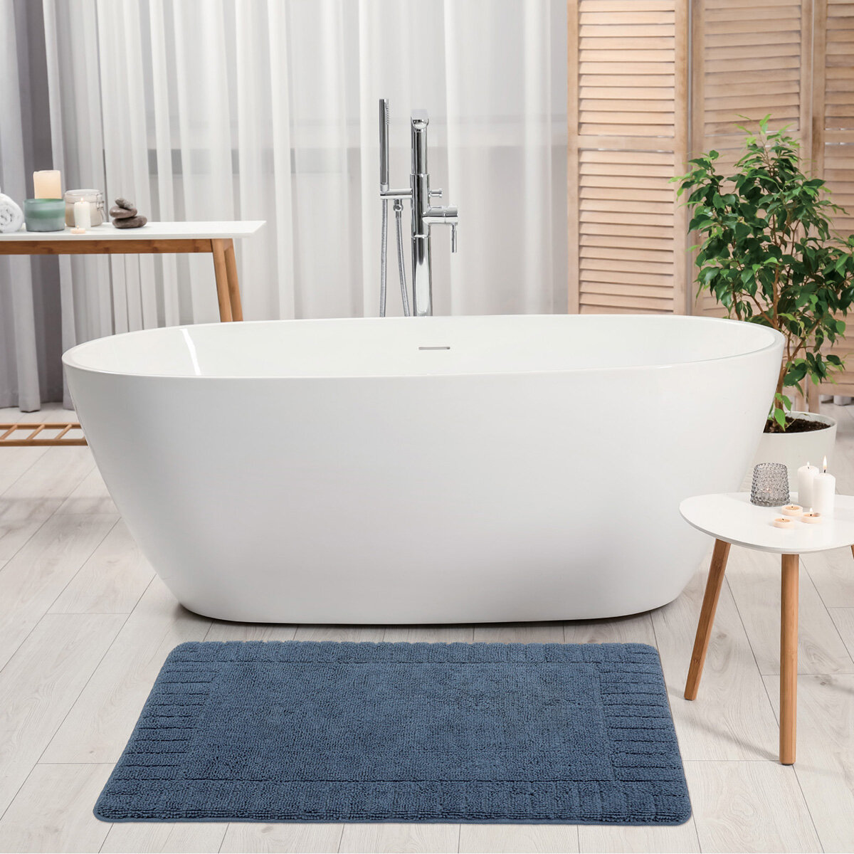 Tapete de Baño de Espuma Viscoelástica, Varios Colores Tapete de Baño de Espuma Viscoelástica, Varios Colores