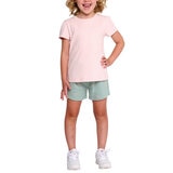 Pekkle Playera 4 piezas para Niños y Niñas Flor 3 Años