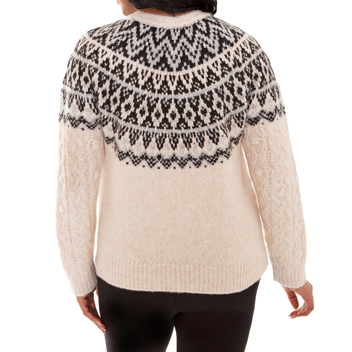 Mario Serrani Italy Suéter para Dama Blanco Chica