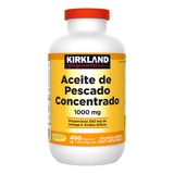 Kirkland Signature Aceite de Pescado 1,000 mg 400 cápsulas