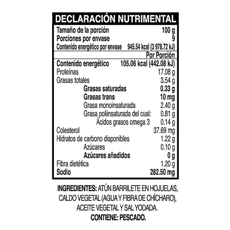 Mazatún Atún en Aceite sin soya 10 pzas de 130 g