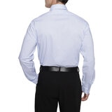 Calvin Klein Camisa para Caballero Azul Cuello 17/17.5 Manga 32/33