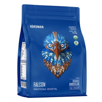 Birdman Proteína Vegetal Orgánica Sabor Doble Chocolate 1.5 kg