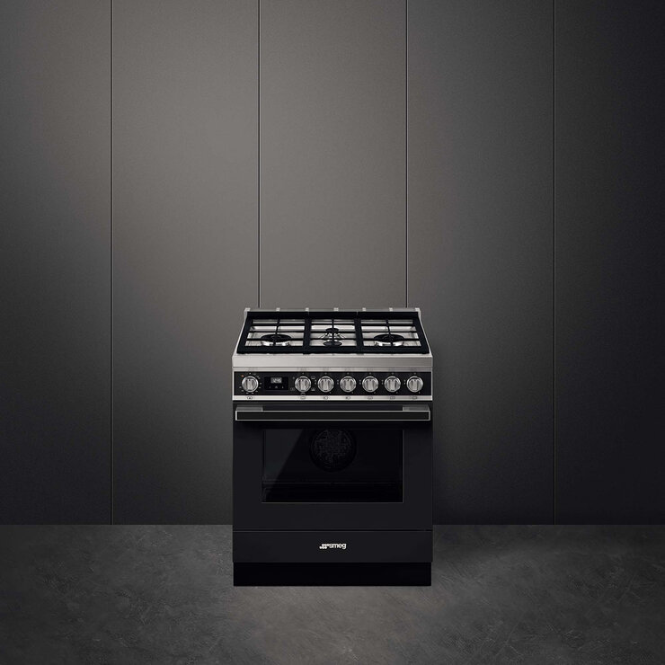 Smeg Estufa Portofino de gas con 4 quemadores 30"