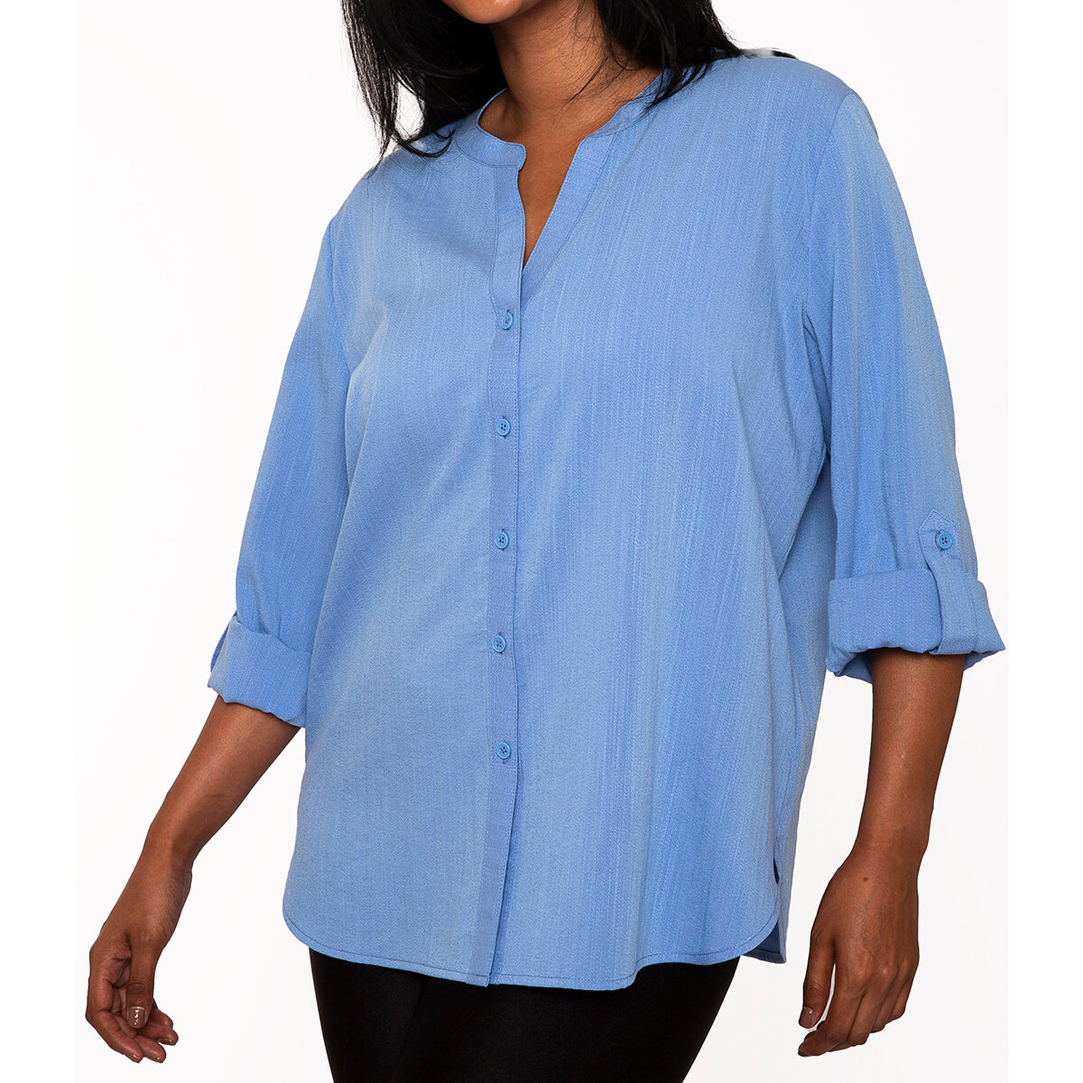 Mario Serrani Italy Blusa para Dama Azul Chica