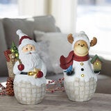 Figuras Navideñas con Luz LED 2 Pzas, Varios Modelos Figuras Navideñas con Luz LED 2 Pzas, Varios Modelos
