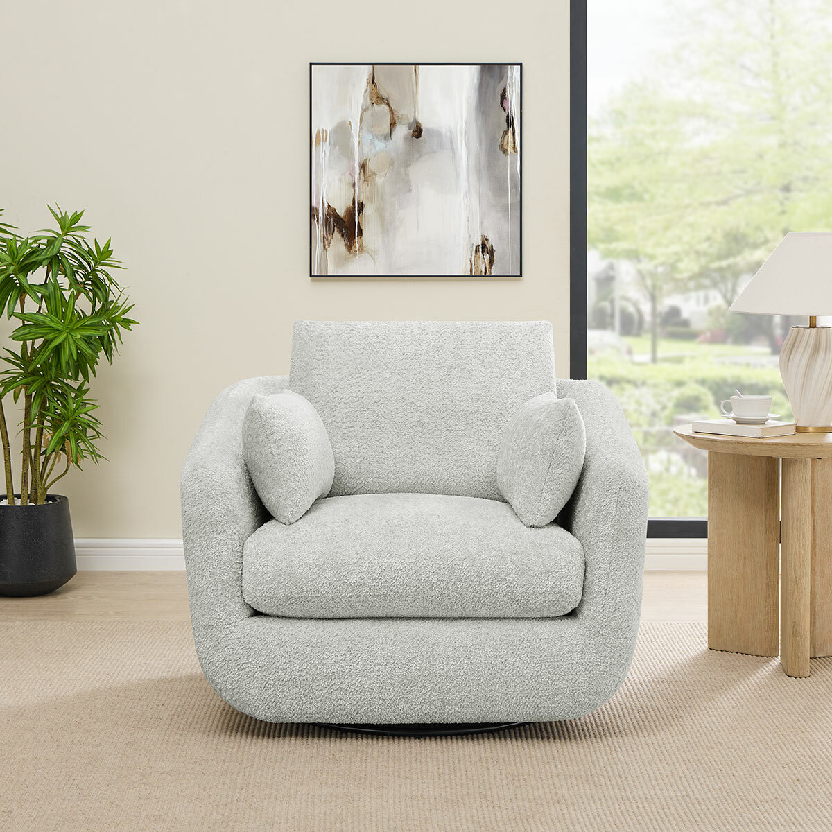 Thomasville, Sillón Giratorio de Tela