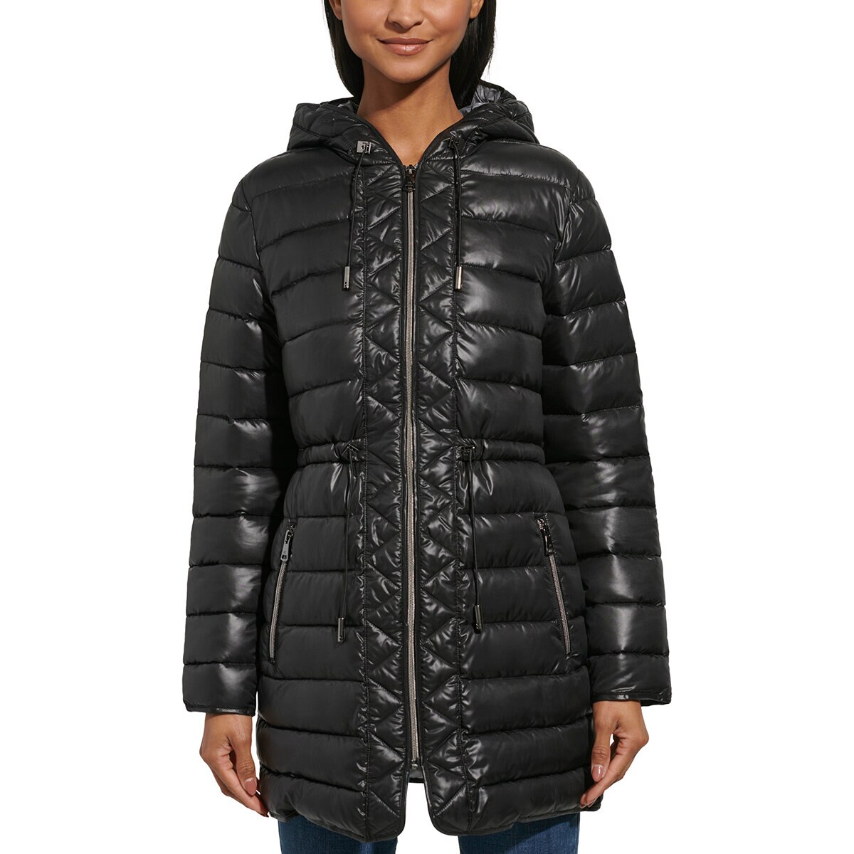 Kenneth Cole Chamarra para Dama Negro Chica