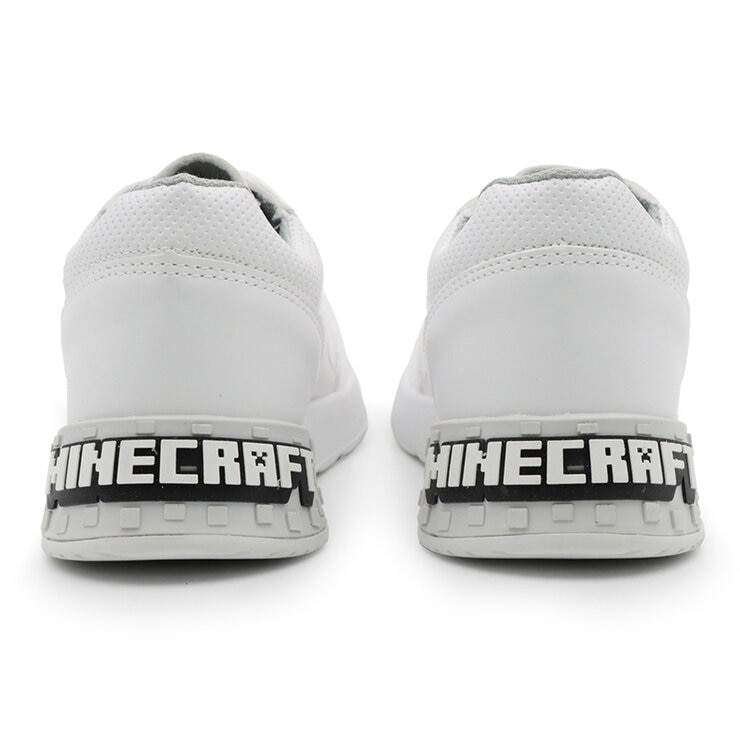 Minecraft, Tenis Color Blanco, para Niño, Varias Tallas